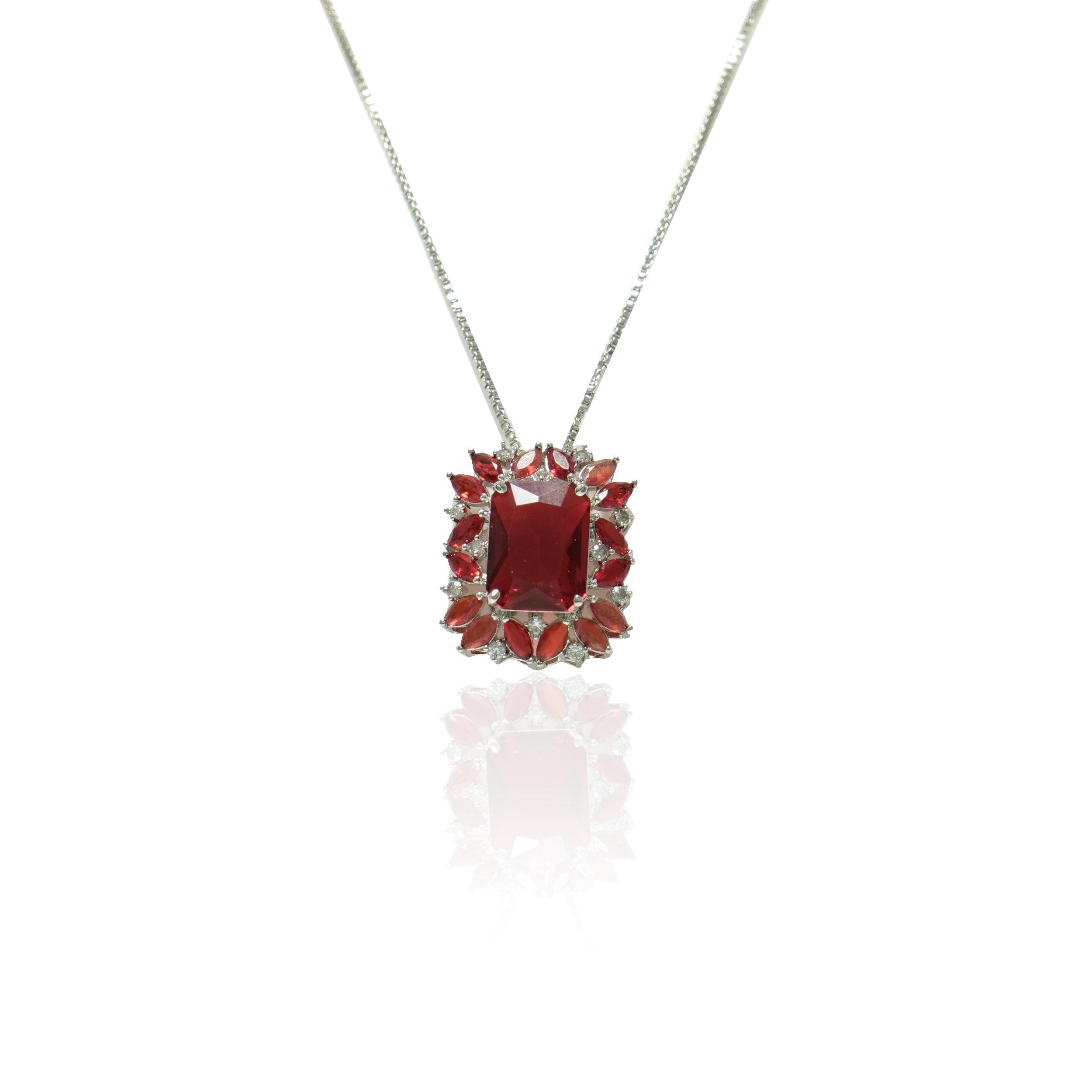 Regal red Gemstone Pendant