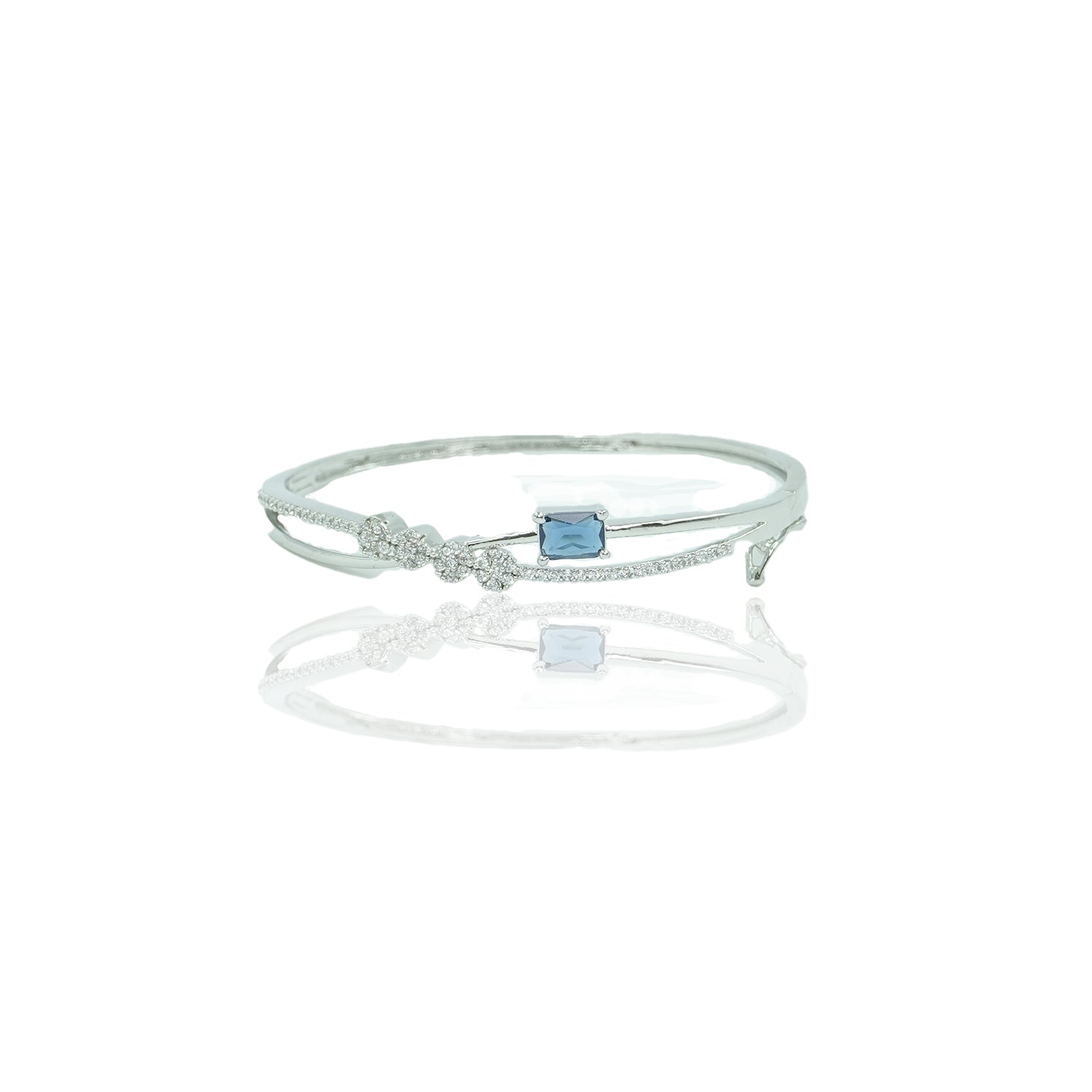 Blue Bliss Gem Glamour Bracelet