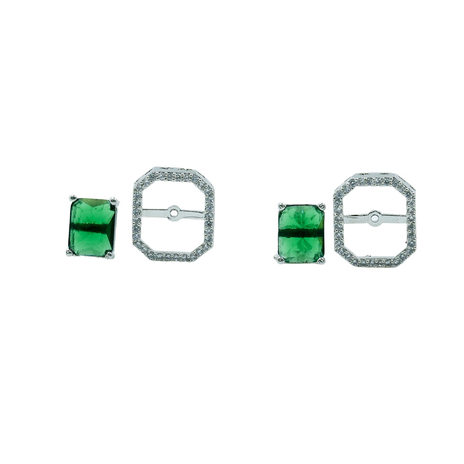 Prism Jewel Earrings - 4 earrings in one set