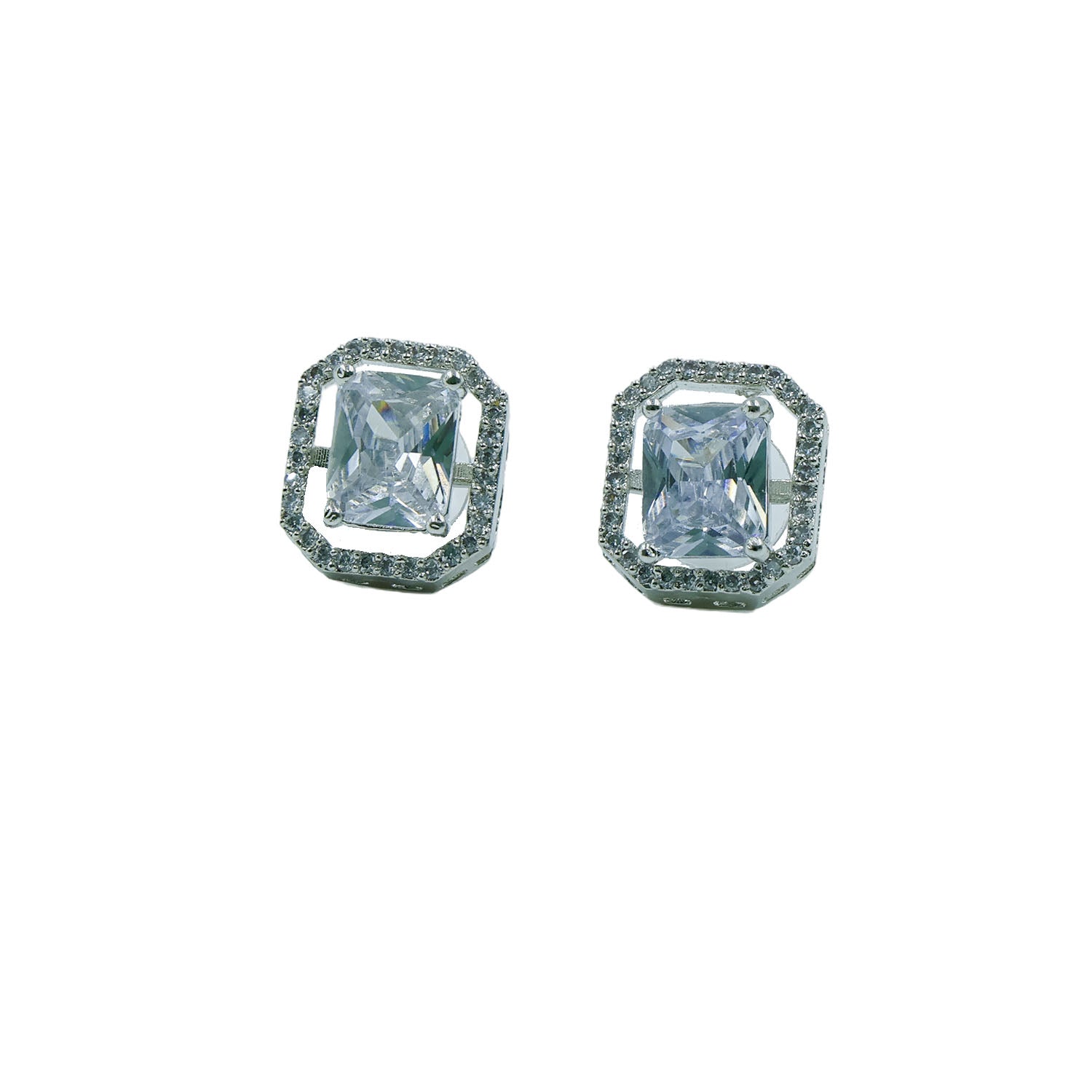 Prism Jewel Earrings - 4 earrings in one set