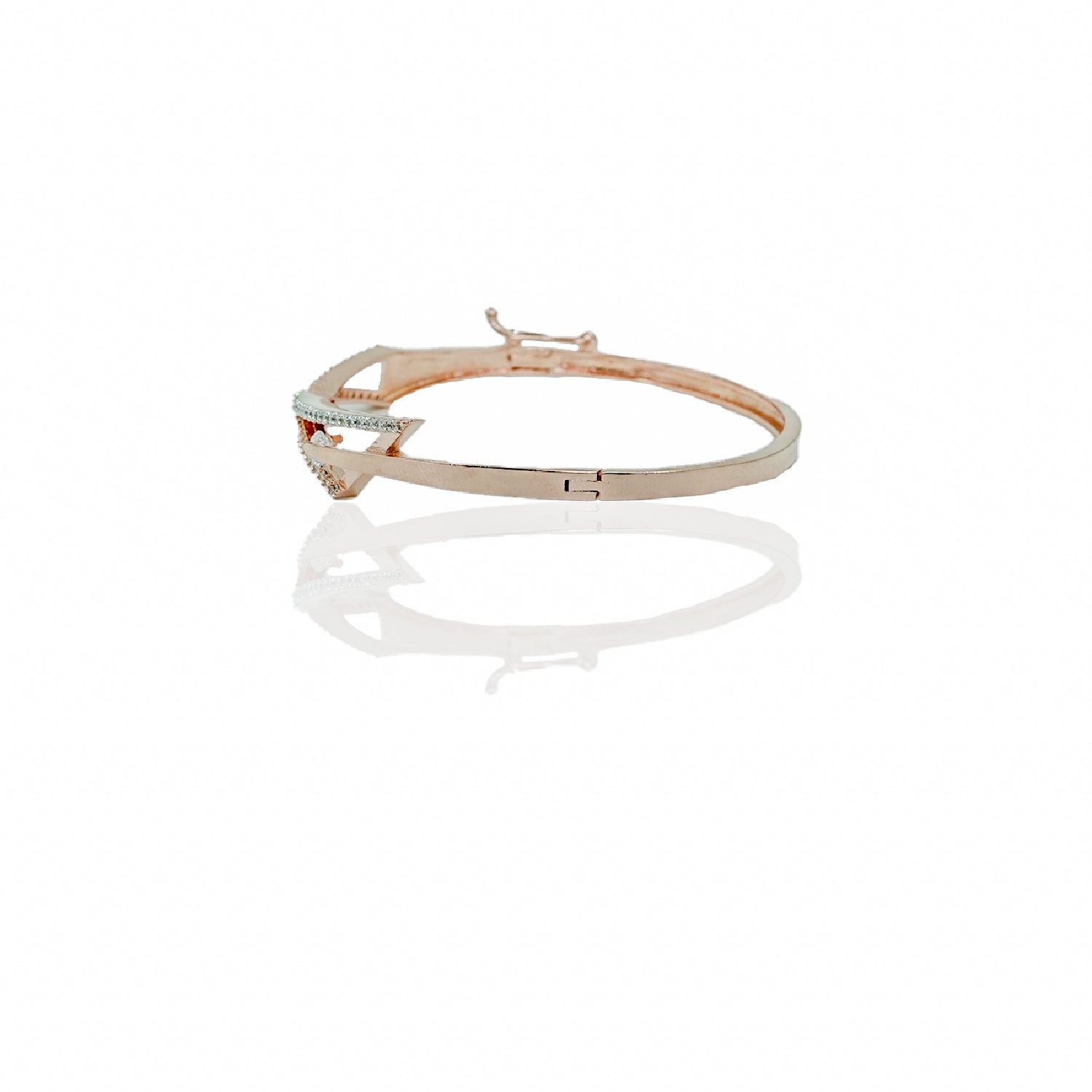 Rose Gold Celestial Twist Bracelet