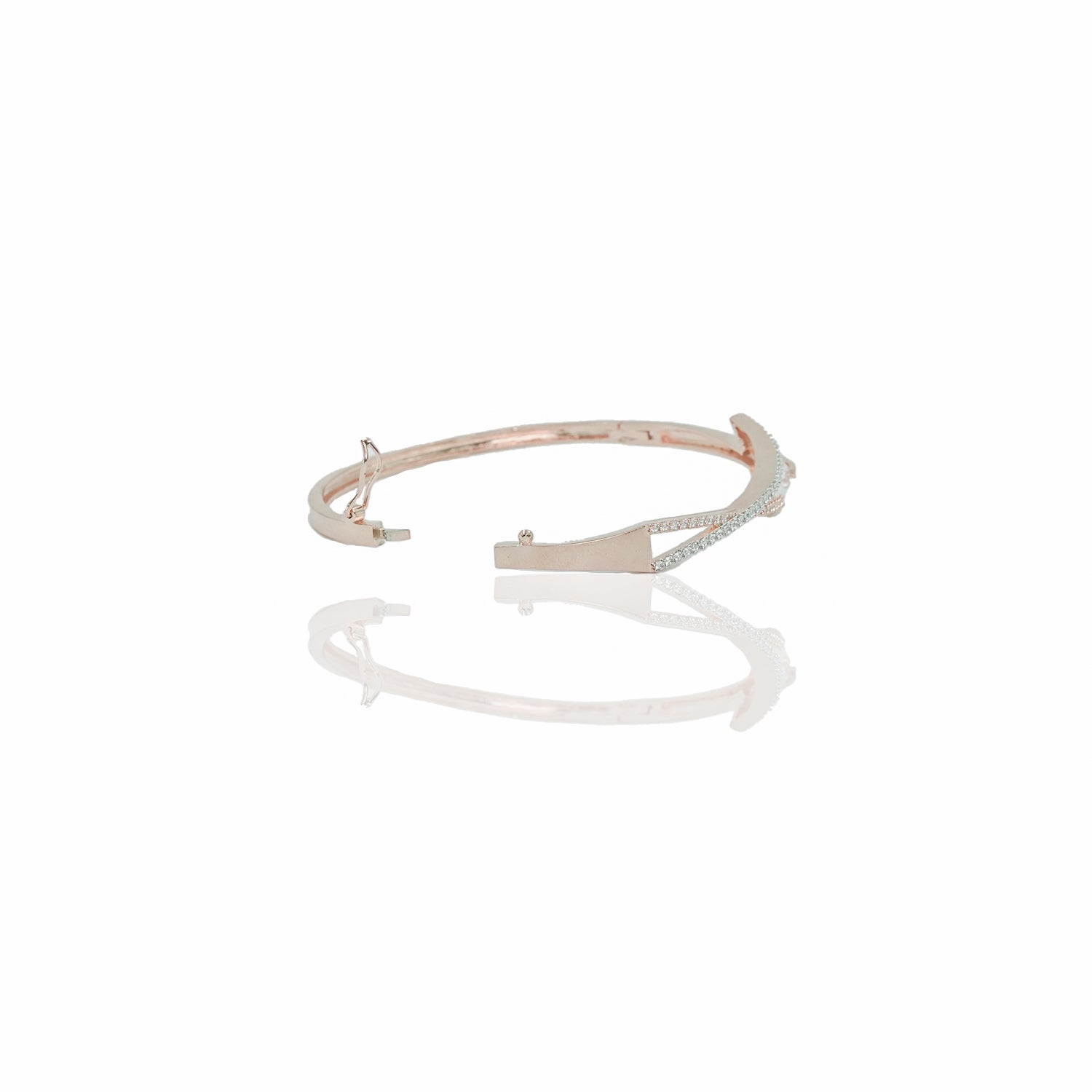 Rose Gold Celestial Twist Bracelet