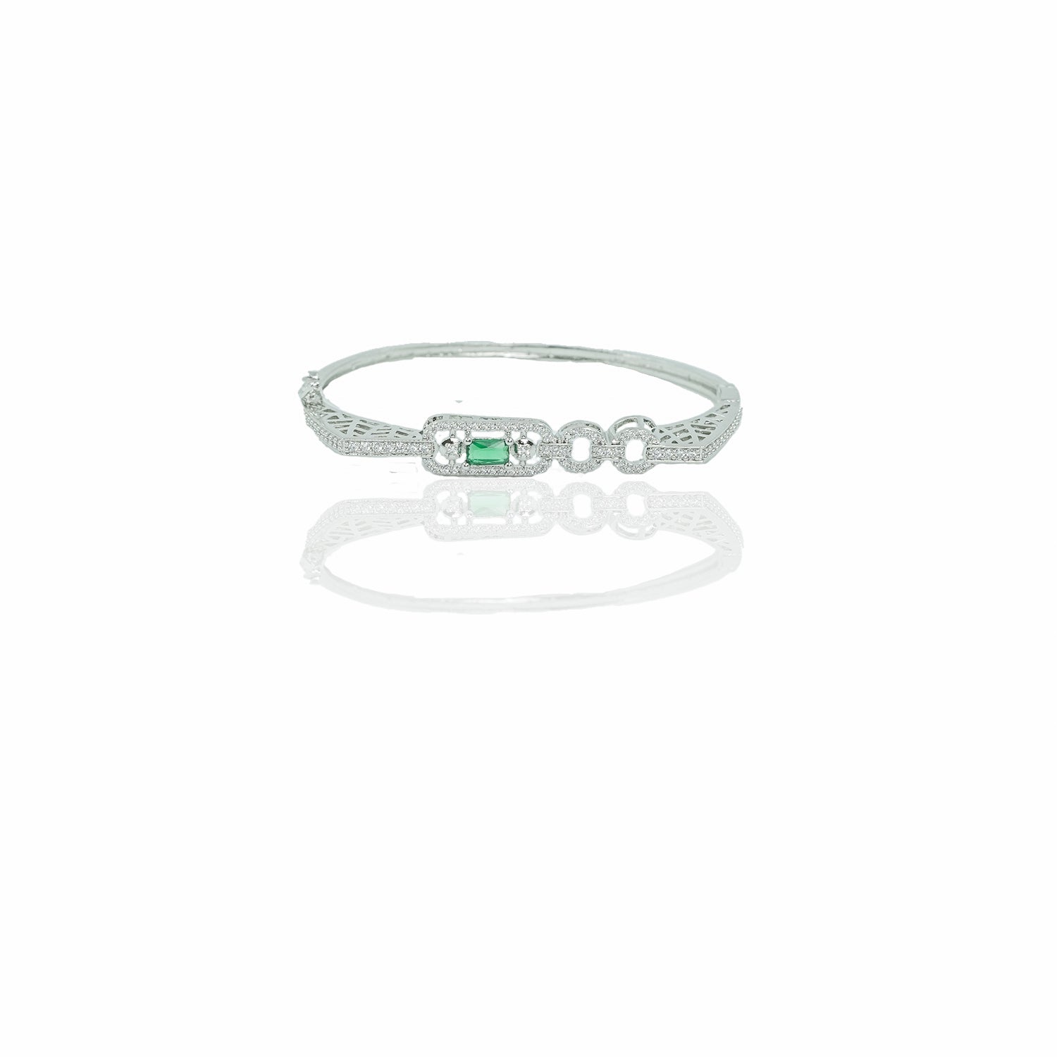 Emerald Timeless Lush Radiance Bracelet