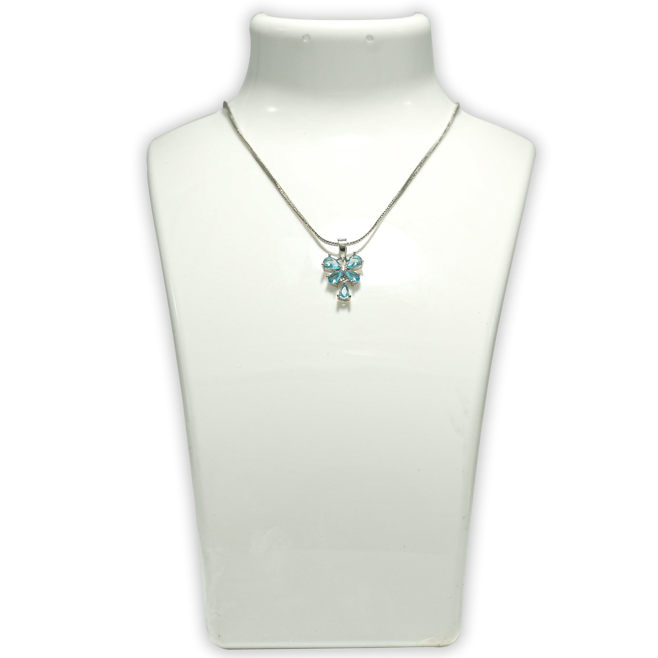 Blue Butterfly Charm Set
