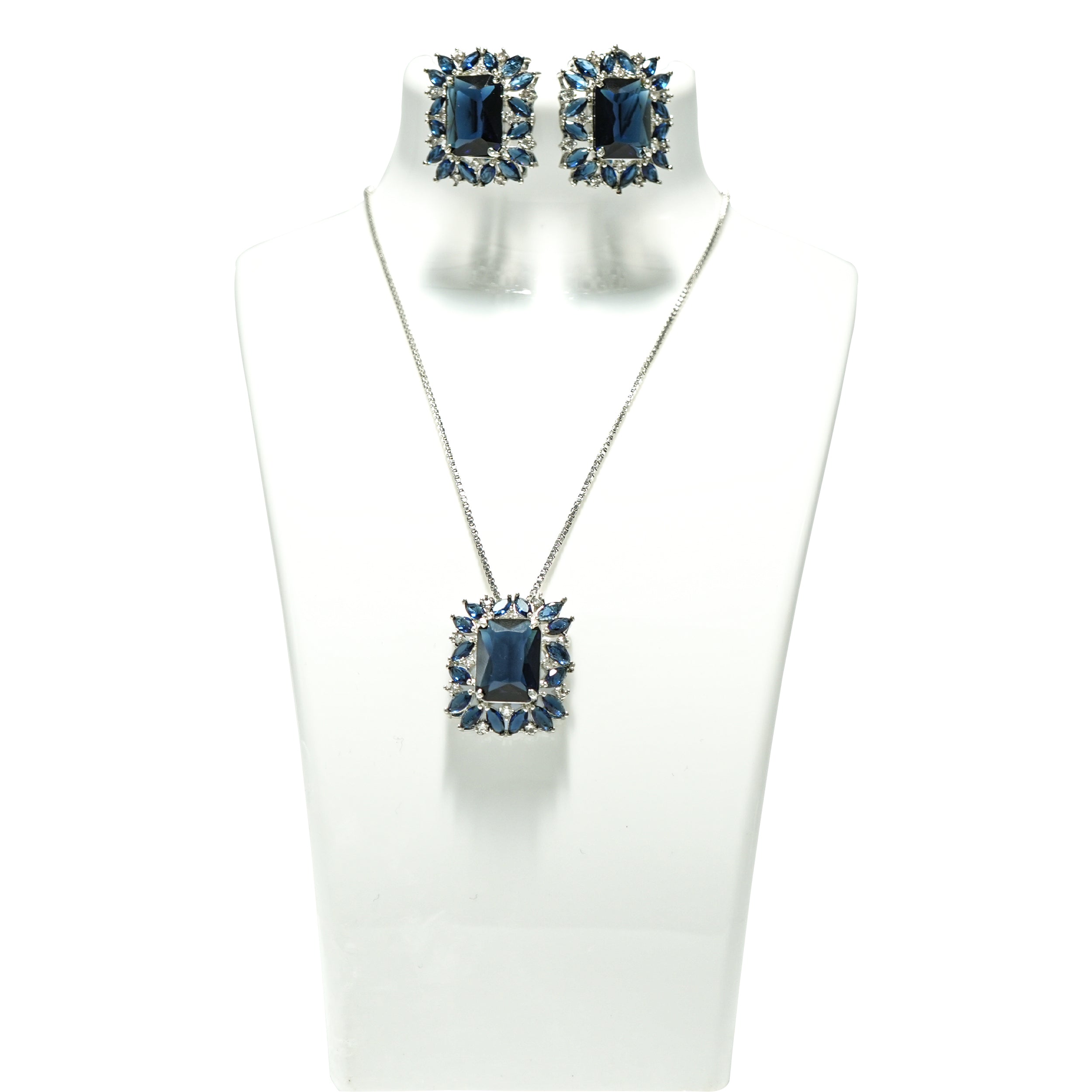 Sapphire Splendor Jewelry Set