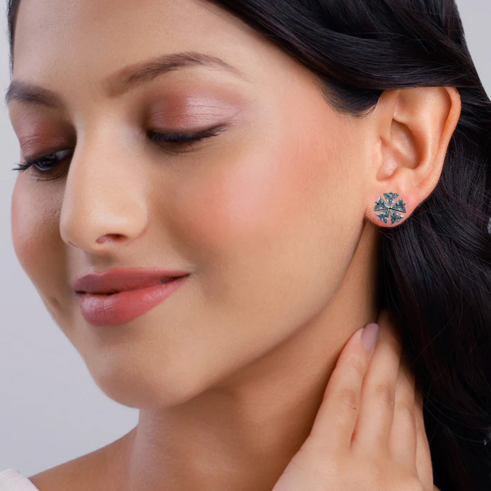 Saffron Petal Earrings