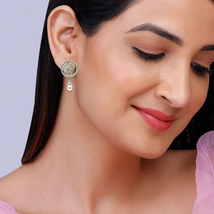 Pearl Drop Dangle Earrings