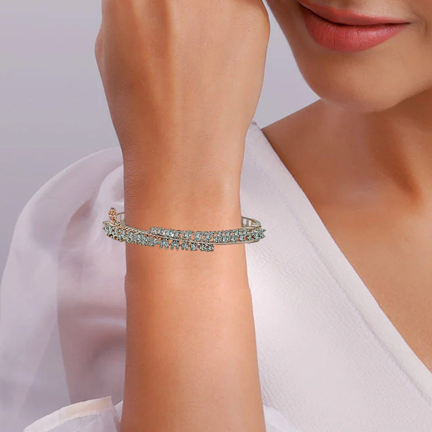 Celestial Rose Gold Glow Bracelet