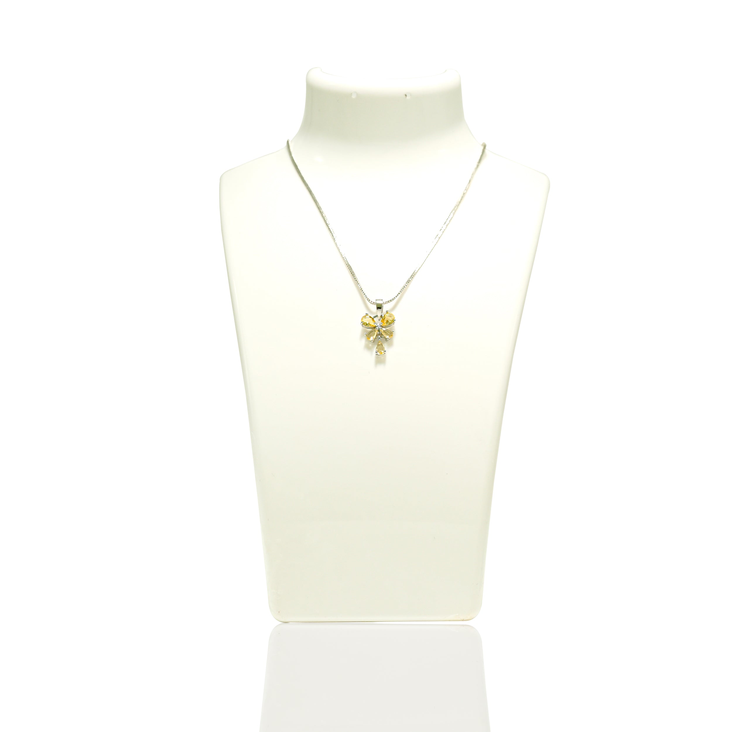 Yellow Butterfly Charm Set