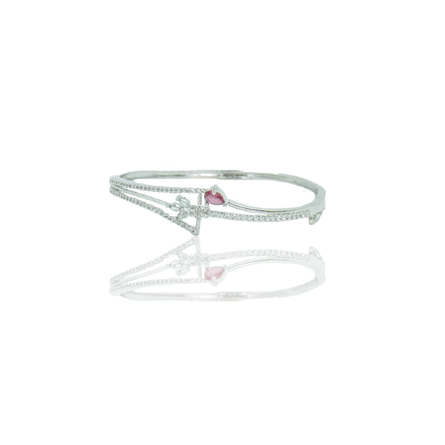 Ruby Crimson Radiance Bracelet