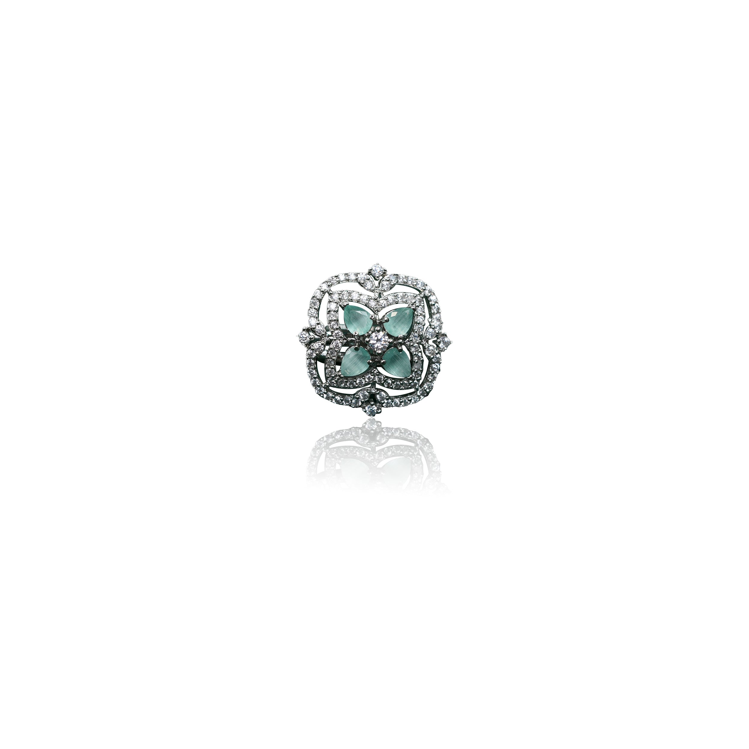Pista Green Elegance Ring