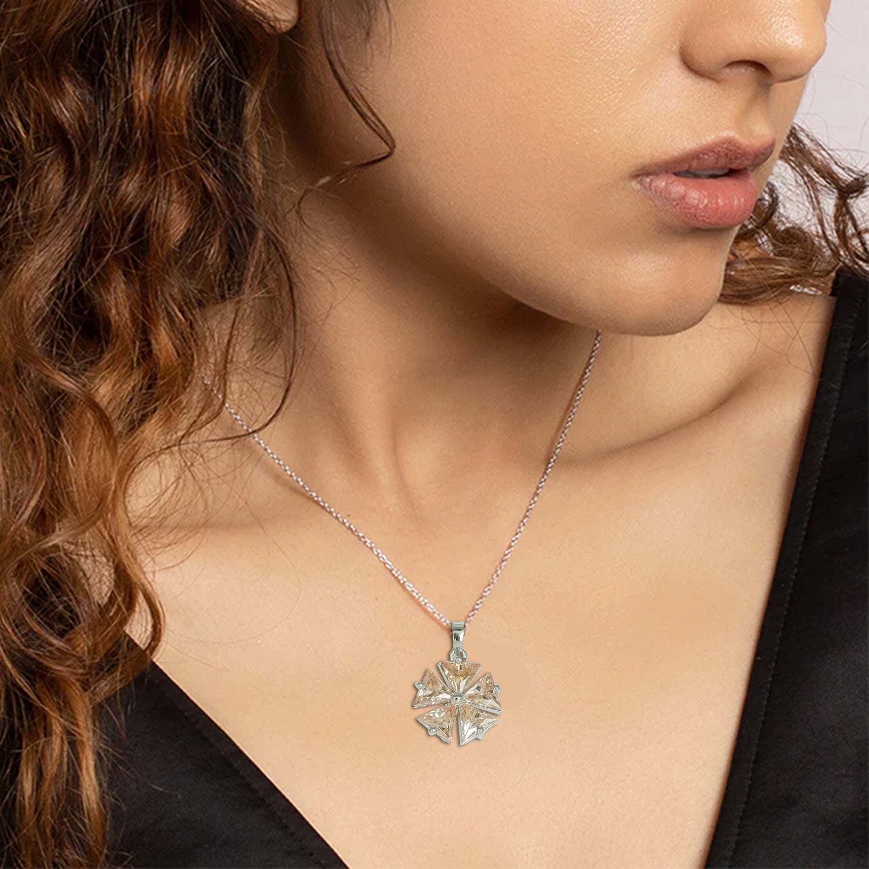 Starburst Sparkle Pendant