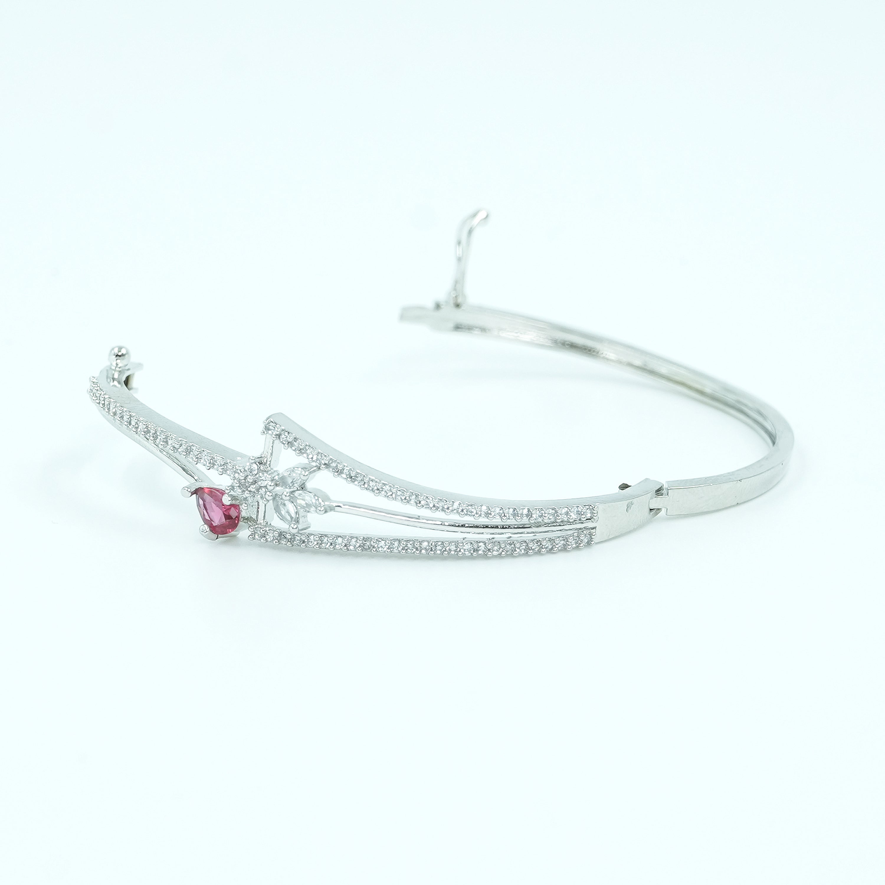 Ruby Crimson Radiance Bracelet