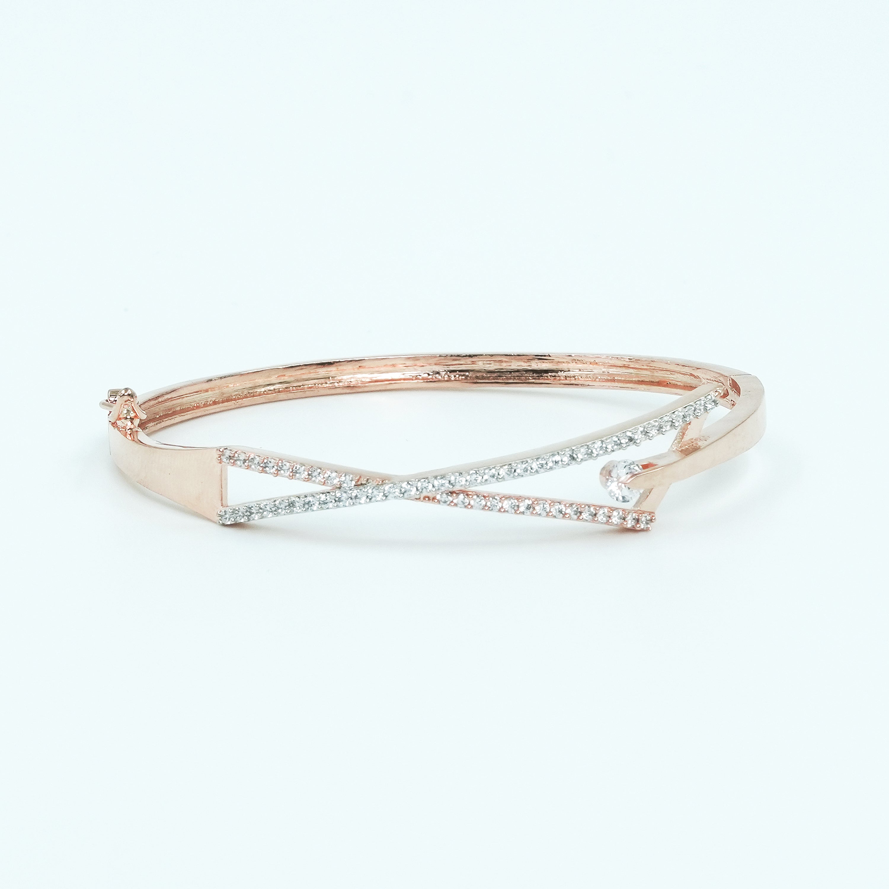 Rose Gold Celestial Twist Bracelet