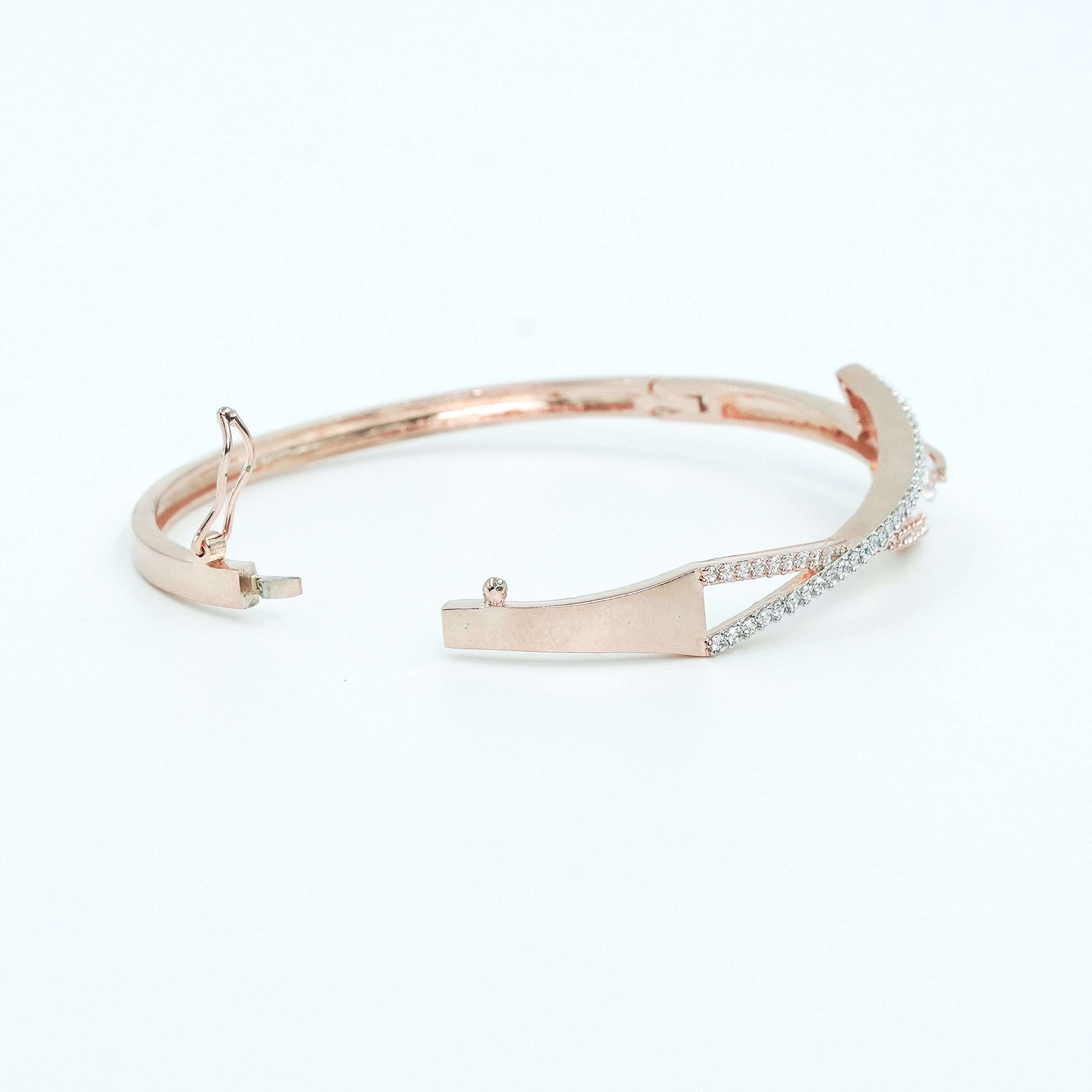 Rose Gold Celestial Twist Bracelet