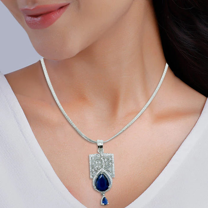 Blue Gemstone and Crystal Set